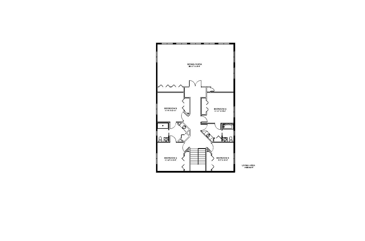 Coastal Lodge Custom Home Design Plan | Hill Construction LLC